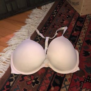 Front closure nude PINK bra